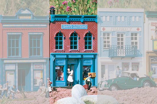Piko 62204 G Scale Jennys Clothing Building Kit