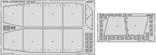 Eduard 36449 1/35 Armor- Brummbar Schurzen for ACY