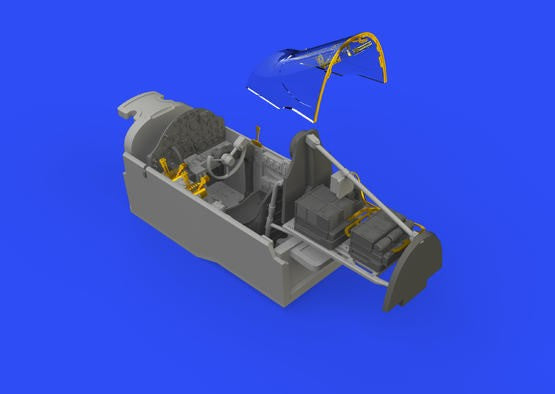 Eduard 648545 1/48 Aircraft- P38G Cockpit for TAM (Photo-Etch & Resin)