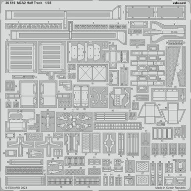 Eduard 36516 1/35 Half Track Photo Etched Set