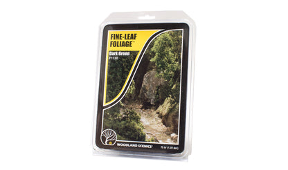 Woodland Scenics F1130 All Scale Fine-Leaf Foliage Dark Green