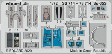 Eduard SS714 1/72 Su-35S for Great Wall Hobby