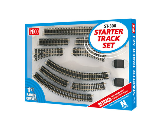 Peco ST-300 N Scale Code 80 Starter Track Set - Setrack
