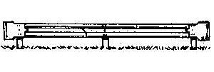 Pikestuff 3 HO Scale Highway Guardrail -- Kit - Scale 50' 15.2m