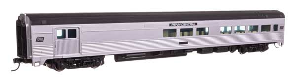Walthers Mainline 30071 HO Scale 85' Budd Baggage-Lounge - Ready to Run -- Penn