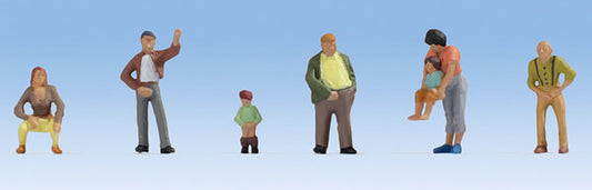 Noch 15561 HO Scale Bathroom Stop pkg(6)