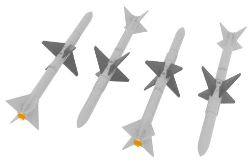 Eduard 672030 1/72 Aircraft- AIM7E Sparrow (Photo-Etch & Resin)