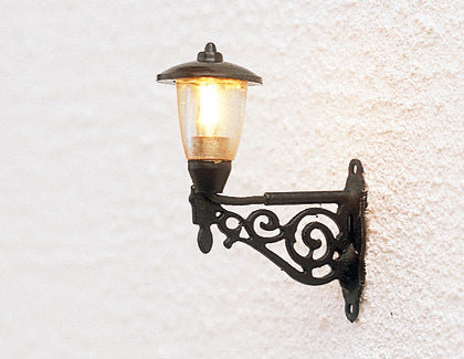 Brawa 5353 HO Scale Wall-Mounted Light -- Old-Time Wall Lantern