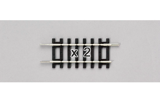 Piko 55207 HO Scale Adapter Track to Old PIKO 62mm, Pair