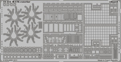 Eduard 72515 1/72 B-17G Exterior for Revell