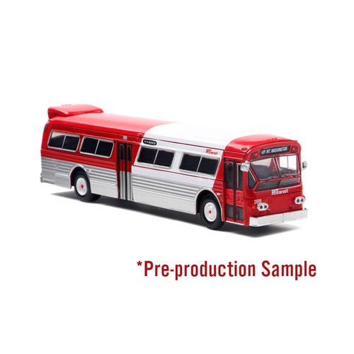 Iconic Replicas 870601 HO Scale 1980 GM 53102 (Fishbowl) Bus - Assembled -- Pitt