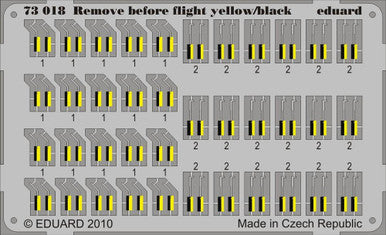 Eduard 73018 1/72 Remove Before Flight Yellow/Black (Pre-Painted)