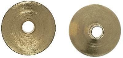 Miniatronics 7211010 HO Scale Brass Lampshades pkg(10)