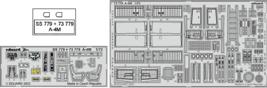 Eduard 73779 1/72 Aircraft- A4M for HBO (Painted)