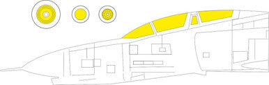 Eduard CX595 1/72 Mask F-4EJ for FNM Canopy Mask Set
