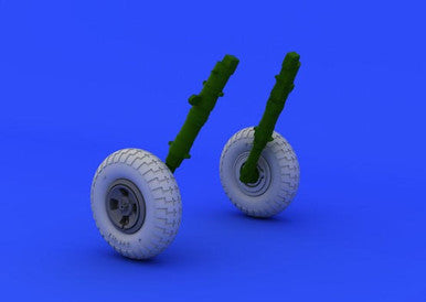 Eduard 648118 1/48 Spitfire Wheels 4-Spoke w/Pattern Tire for EDU