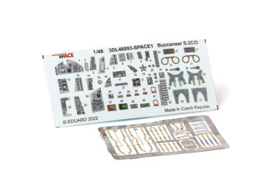 Eduard 3DL48093 1/48 Buccaneer S.2C/D SPACE for AIRFIX