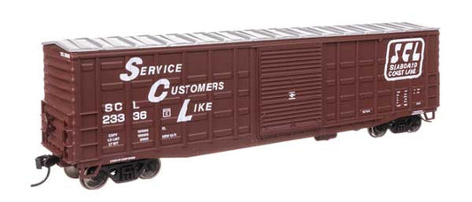 Walthers Mainline 910-46721 HO Scale 50' Waffle Boxcar RTR SCL #23336