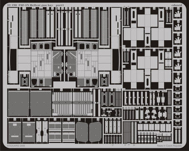 Eduard 32190 1/32 Hellcat Gun Bay for Trumpeter