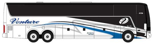 Iconic Replicas 870463 HO Scale VanHool TX-45 Motorcoach Bus - Venture Tours