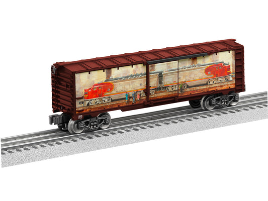 Lionel 2128300 O Gauge SF Angel Trotta Boxcar