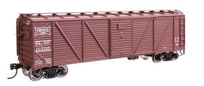 Walthers Mainline 910-40359 HO Scale 40' ARA Boxcar RTR Frisco #162115