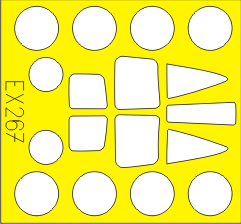 Eduard EX267 1/48 Mask TSR2 for AIR Canopy Mask Set