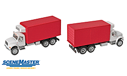 Walthers SceneMaster 949-11391 HO Intl 4900 Reefer Van - White/Red