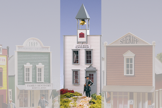 Piko 62215 G Scale White Schoolhouse Building Kit