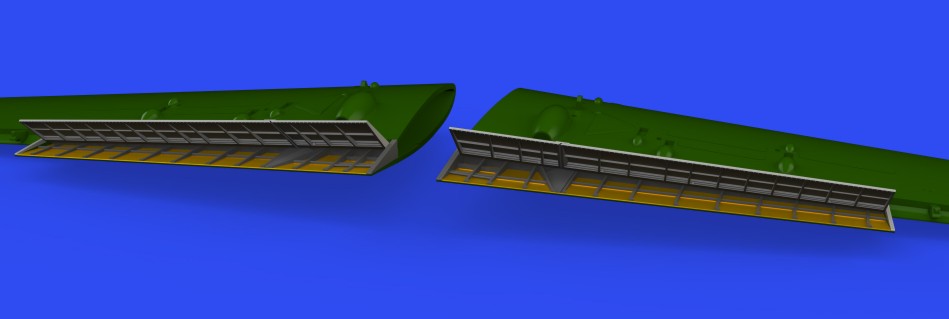 Eduard 648817 1/48 Aircraft- F4F4 Landing Flaps for EDU (Photo-Etch & Resin)