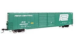 Walthers Mainline 910-3411 HO 60' P-S Dbl Boxcar Penn Central #220660