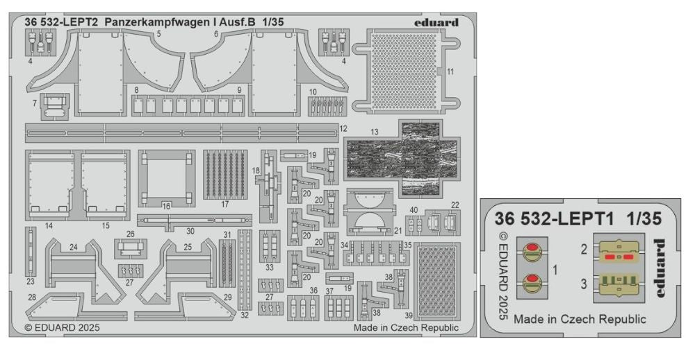 Eduard 36532 1/35 Armor- PzKpfw I Ausf B for TAM