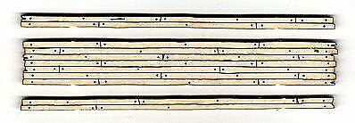 Blair Line 120 HO Scale Rough-Cut 2-Lane Wood Grade Crossing - Kit - 3-9/16" (2)
