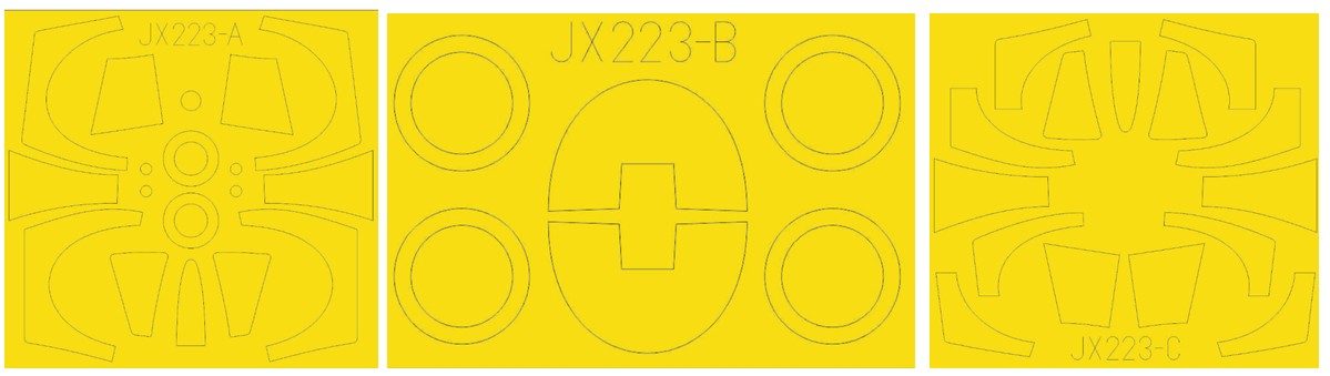 Eduard JX223 1/32 Mask Aircraft- TF104G TFace for ITA