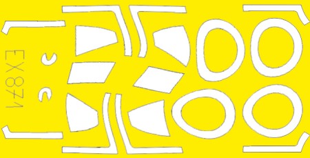 Eduard EX871 1/48 Mask Aircraft- A1J TFace for TAM