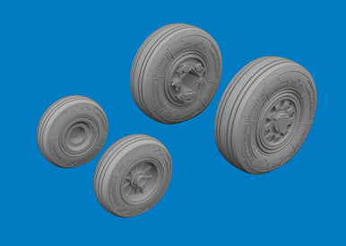Eduard 672429 1/72 F-35C Wheels Brassin for TAMIYA