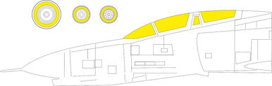 Eduard CX603 1/72 Paint Mask for FINE MOLDS F-4E Canopy Mask Set