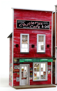 Banta Model Works 2150 Ho Chillery'S Cafe Front Only