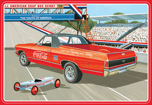 AMT 1362 1/25 Coca-Cola 1968 Chevy El Camino SS Kit