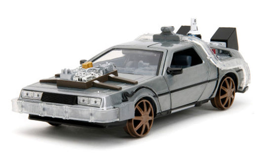 Jada Toys 34996 1/24 Scale Delorean Time Machine