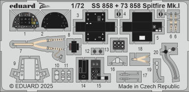 Eduard SS858 1/72 Spitfire Mk.I Zoom Set for IBG