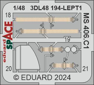 Eduard 3DL48194 1/48 MS 406.C1 Space for DORA WINGS