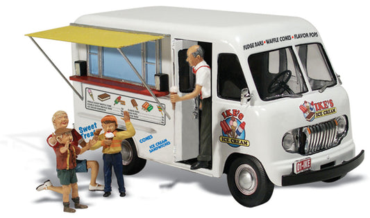 Woodland Scenics AS5541 HO Scale Ike's Ice Cream Truck