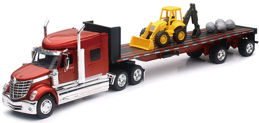 New Ray SS-10393B 1/32 International Lonestar with Wheel Loader