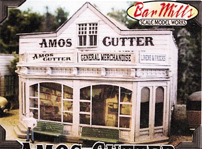 Bar Mills 504 O Scale Amos Cutter General Merchandise -- Kit