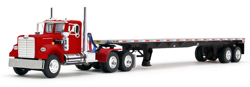 DCP 60-2093 1/64 White Western Star Day Cab Diecast Truck