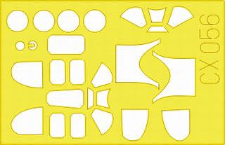 Eduard CX056 1/72 Mask P-51B for Revell Canopy Mask Set