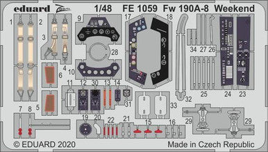 Eduard FE1059 1/48 Fw 190A-8 Weekend for Eduard