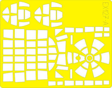 Eduard EX127 1/48 Mask G4M Betty for Tamiya Canopy Mask Set