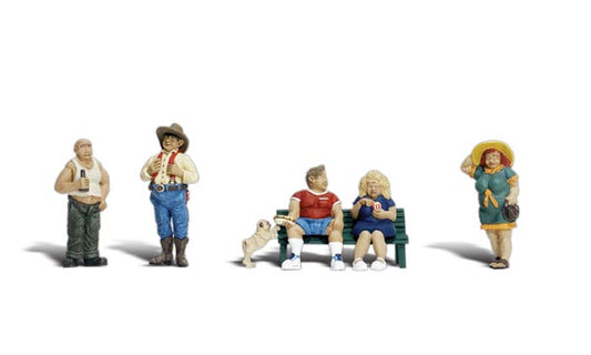 Woodland Scenics A2130 N Scale Full Figured Folks